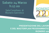 presentazione ufficiale del Programma di Sviluppo del Territorio RIONERO 2020